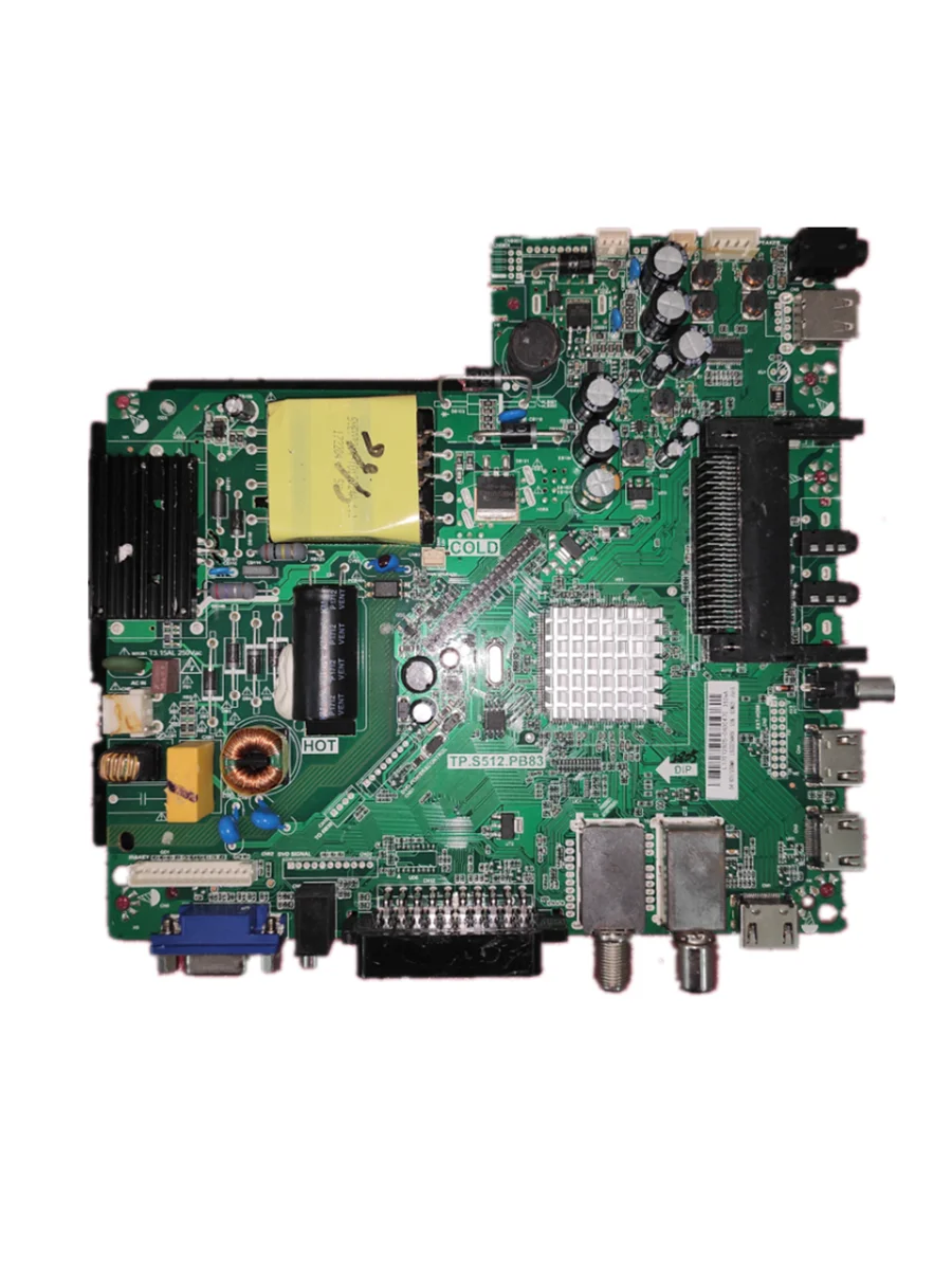 TV 마더보드 고화질 인터페이스 HDMI, 다중 화면 호환, TP.S512.PB83, 3 in 1, 1366X768