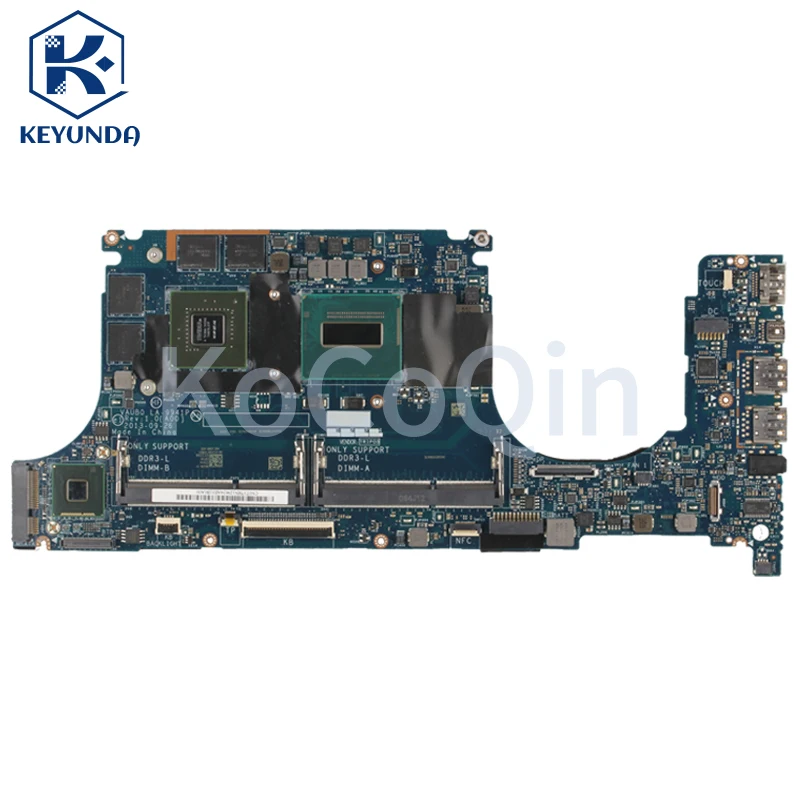 Placa-mãe do portátil para Dell, precisão M3800,