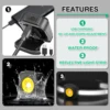 Industrial Grade Spray Gun Lighting,USB Rechargeable Home Lighting Headlamp,Suitable For Spray Paint Gun Lighting,Pneumatic tool 3