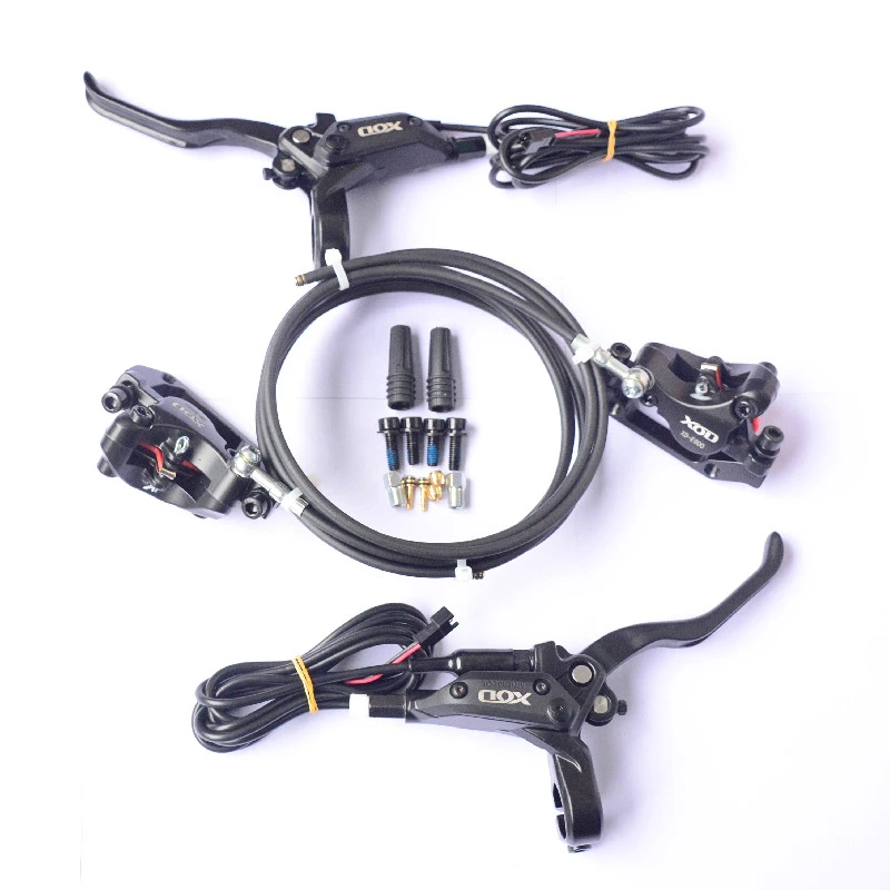 Freno de hidráulico para bicicleta eléctrica, pieza de DIY, frenos delanteros y traseros, con enchufe SM|Piezas y accesorios de scooter| - AliExpress