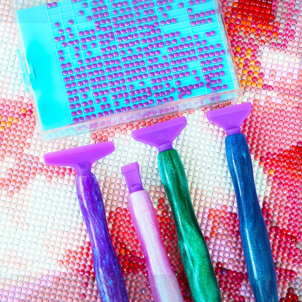 Diamond Painting Tool Set Resin Pen Dot Drill Bit Combination DIY Kit