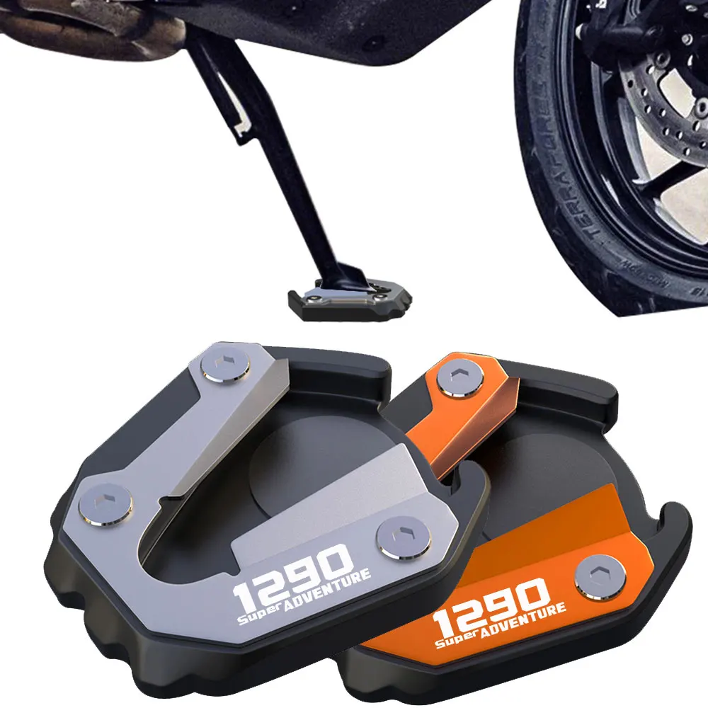 

2021-2023 1290 Super ADV s Motorcycle Accessories For 1290 Adventure S Super 2021 2022 2023 Side Stand Enlarger CNC Aluminum