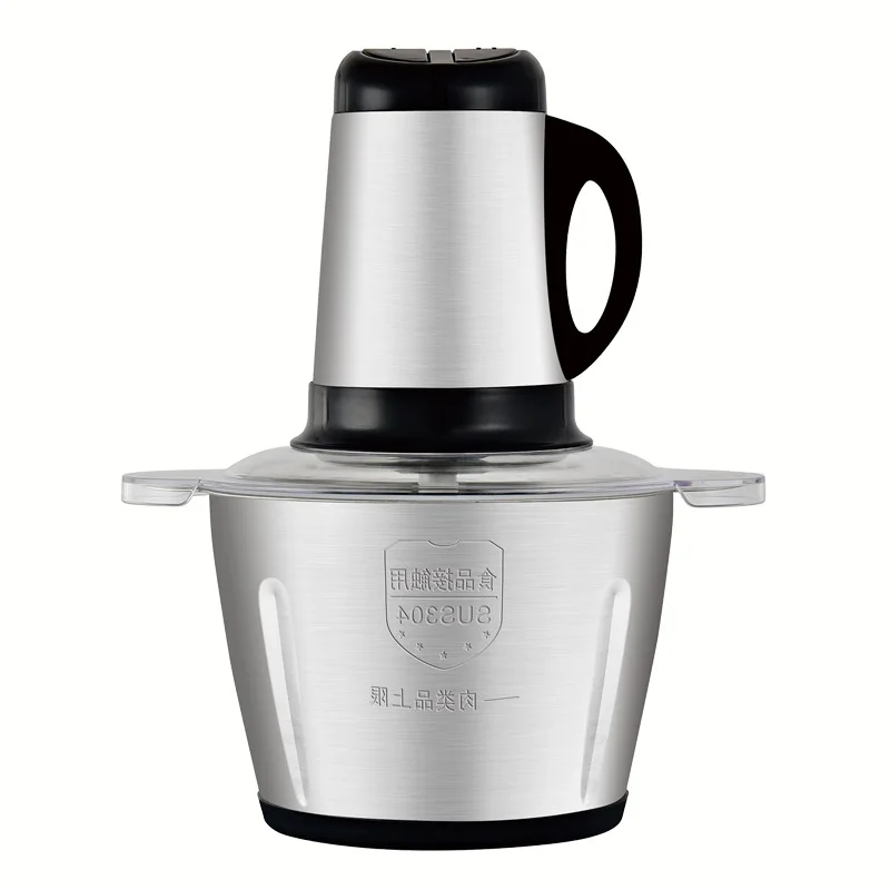 2L/3L 2 Speeds Stainless Steel Electric Chopper Meat Grinder Mincer