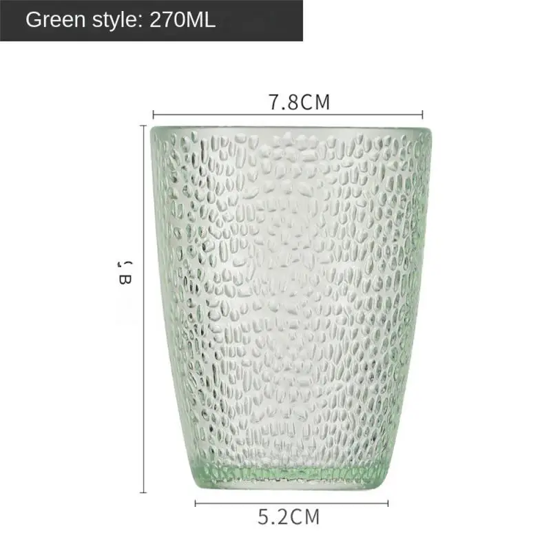 Acrylic Drinking Glasses Set Reusable Drink Tumblers Unbreakable Reusable Plastic Cups 270ML Dishwasher Safe tumbler cup