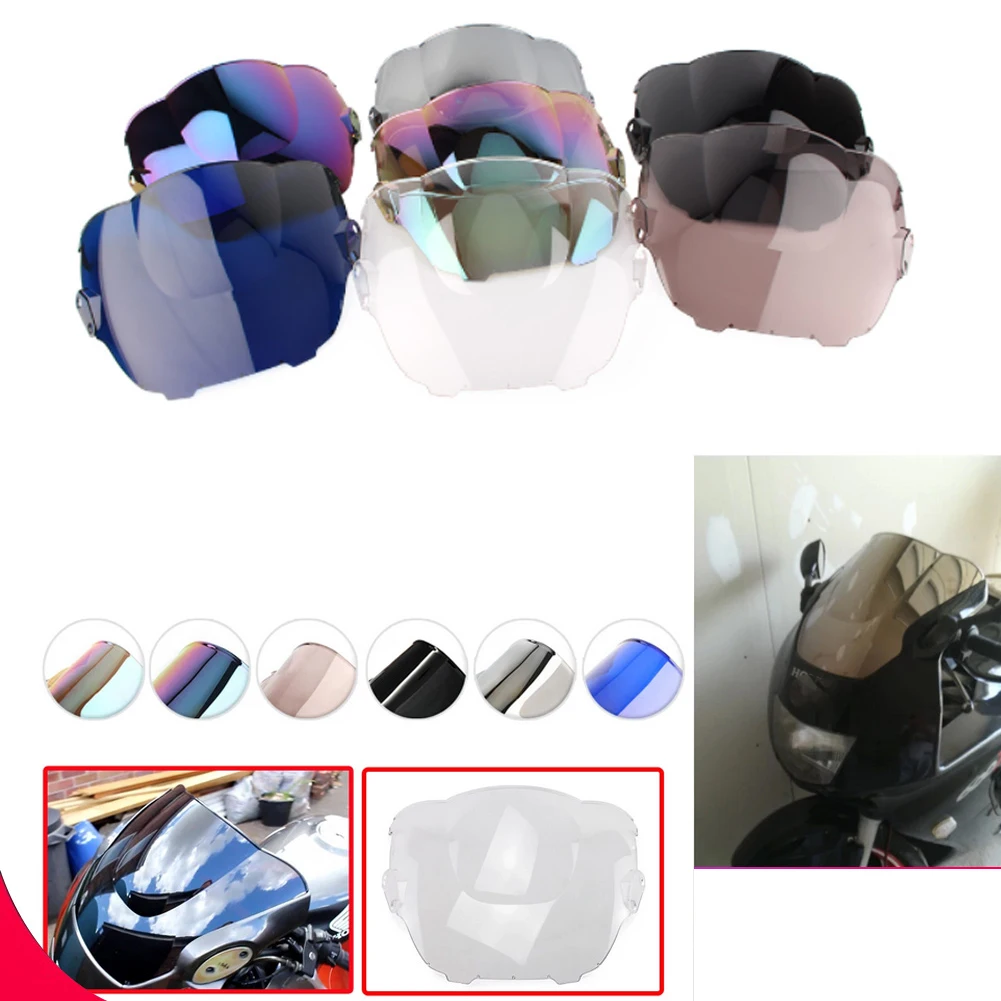 Déflecteur De Pare-brise à Double Bulle Pour Pare-brise On