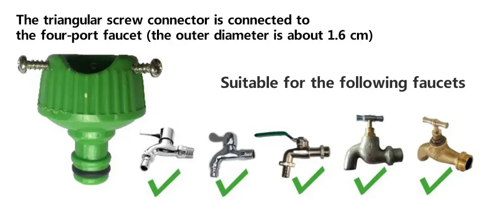 Expandable Garden Hose with 7 Patterns - Flexible Water Gun Sprayer for Car Wash