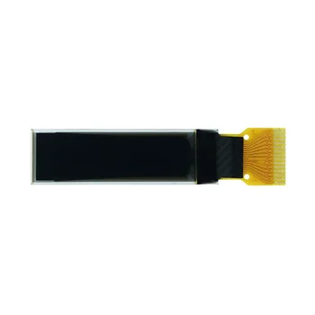 Modulo display OLED da 0,87 pollici, risoluzione 128x32, driver SSD1316, interfaccia I2C, monocromatico, modulo LCD con display piccolo a pannello nudo