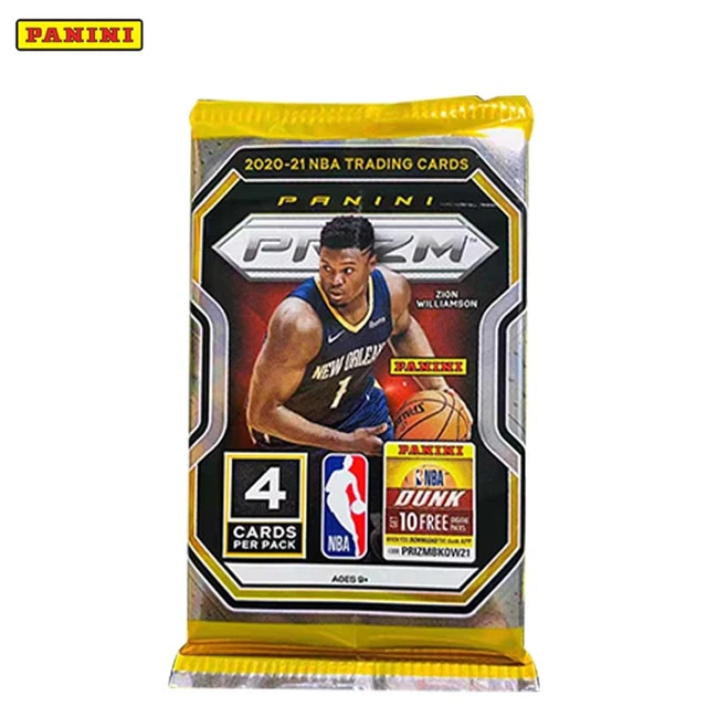 Zion Williamson FROM 2021 Panini Instant NBA Rising Stars Set