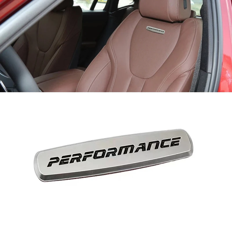 3D Metal Car Seat Sticker for BMW M PERFORMANCE E34 E30 E60 E39 E36 E46 E90  E91 E92 F10 F20 F30 X1 X3 X4 X5 X6 X7 M3 M5 M8