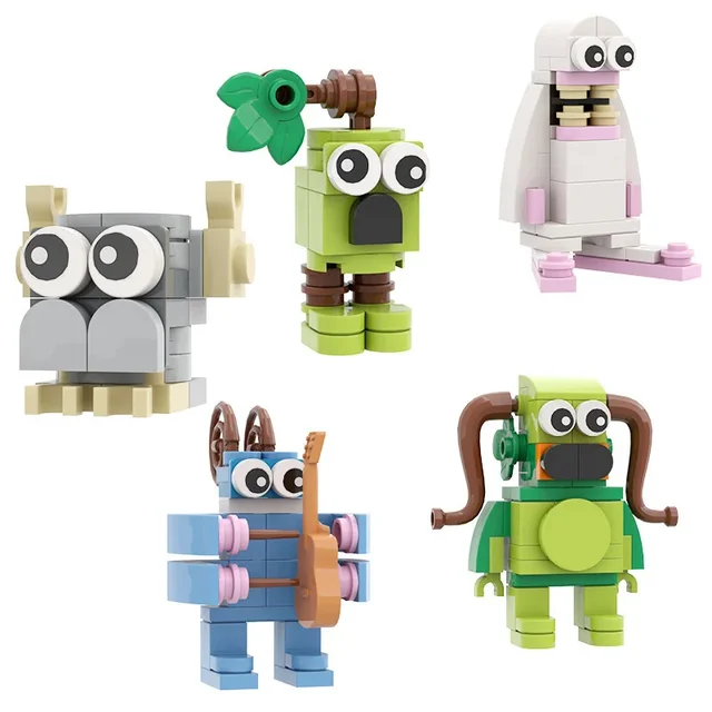 MOOXI Game My Singing Monster Rare Wubbox Figure Block Educational Toy For  Children Gift Building Brick Assemble Parts MOC1277 - AliExpress