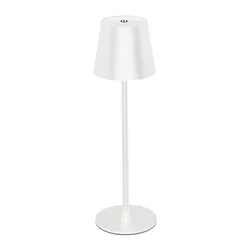 Touch Sensor Rechargeable LED Cordless Ambient Table Lamp (White)