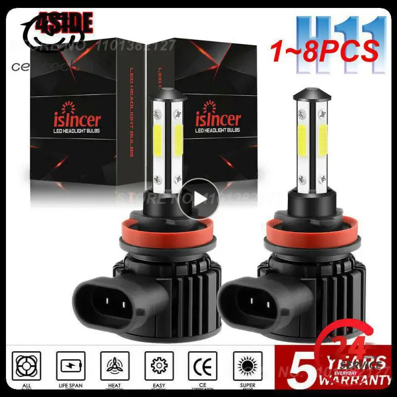 

1-8 шт., автомобильные фары H1 H4 H8 H9 9005 HB3 9006 HB4