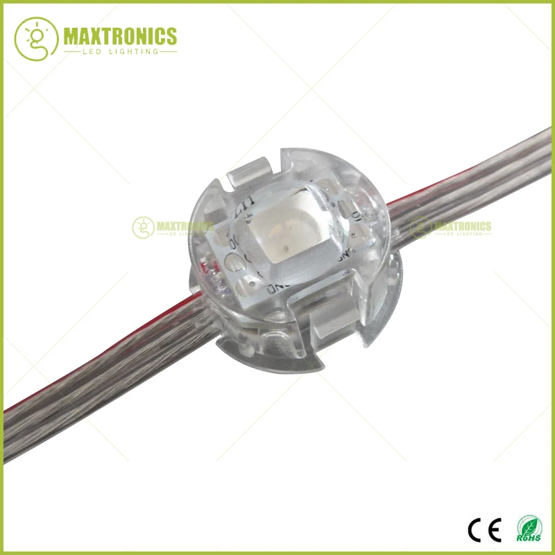 500pcs DC5V WS2811 LED Pixel Module Waterproof IP68 Addressable 20mm Diameter for Billboard, KTV Amusement Park Decoration