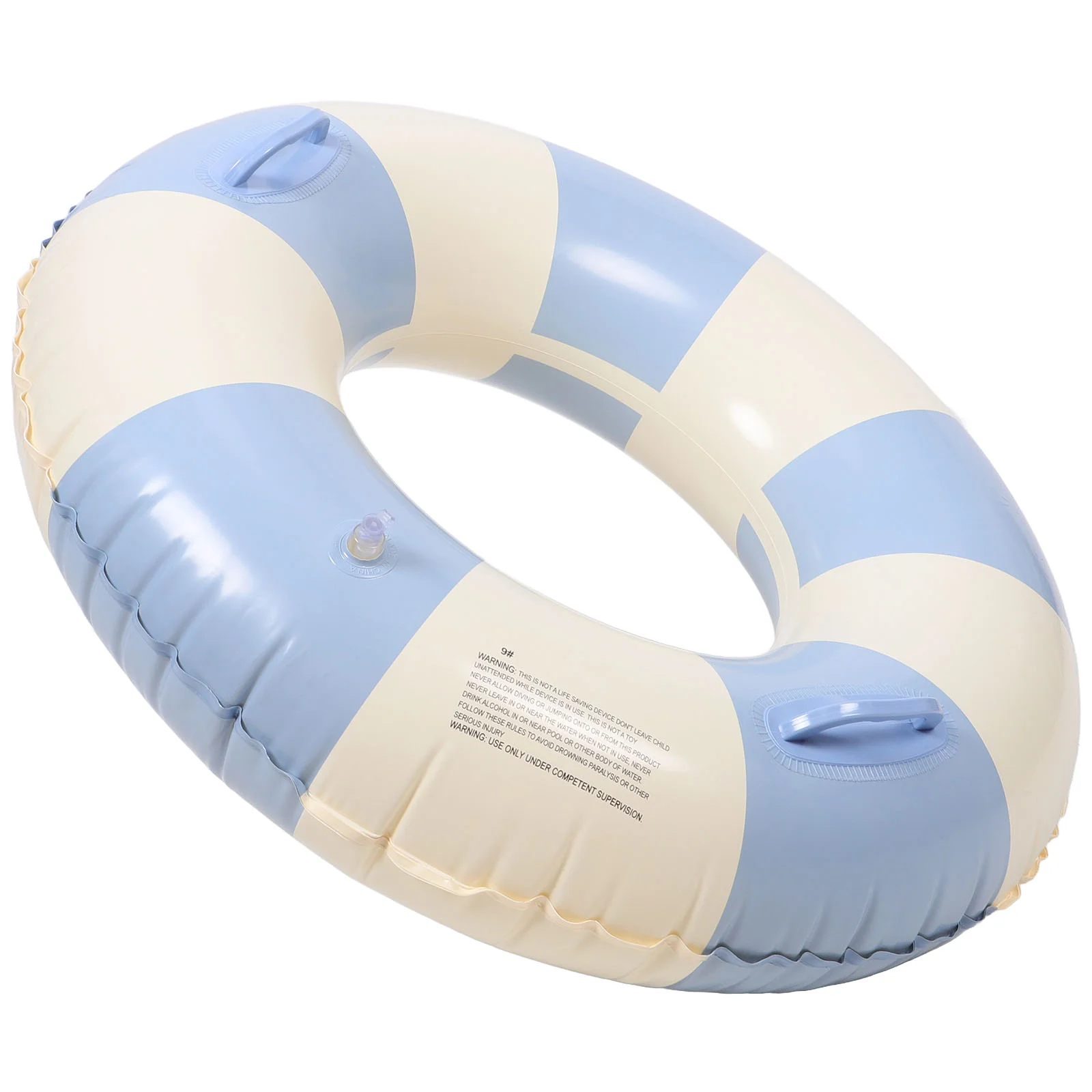 

Pool for Kids Striped Swim Ring Swimming Accessory Inflatable Float Universal Water Underarm Party