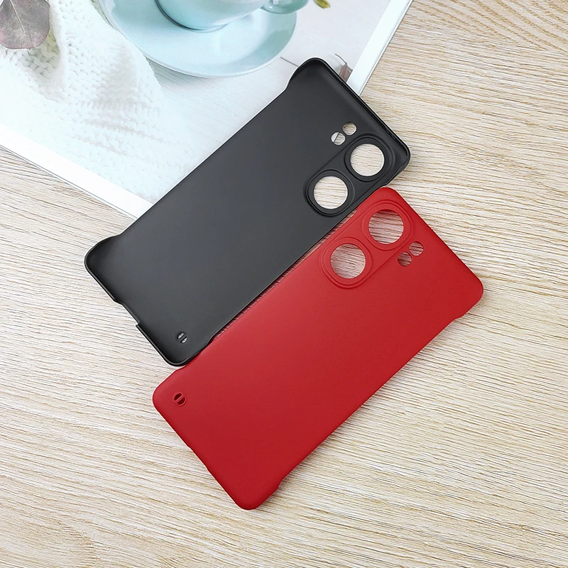 Frameless Slim Matte Shockproof Back Cover