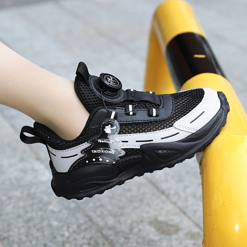 أحذية ركض شبكية عصرية للأطفال الصغار والمراهقين أح...