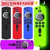 New Suitable for Fire TV Stick 4K TV Stick Remote Silicone Case Protective Cover Skin Firestick Remote Cover Glow in the Dark 1