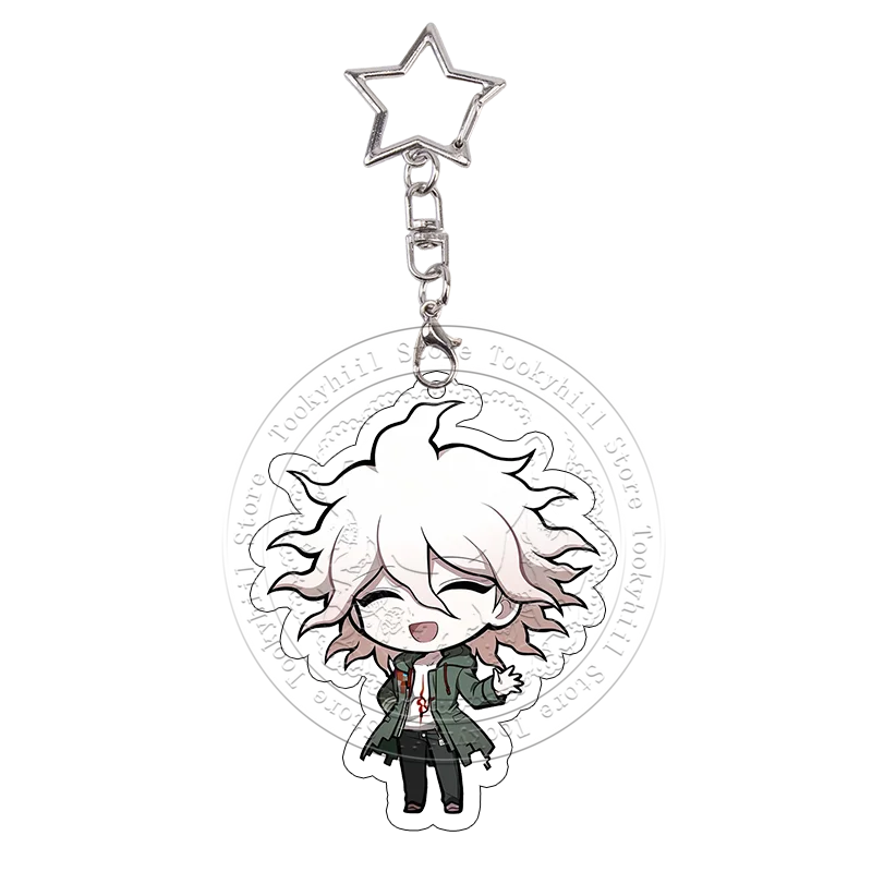 Danganronpa Acryl-Schlüsselanhänger Toko Tsumiki Monokuma Exquisiter Studenten-Anime-Cartoon-Taschenanhänger Chibi-Deko-Accessoire Anhänger – Detail 16