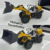 In Stock 1/14 XDRC 580 RC Hydraulic Loader Construction Vehicles Smoke Sound Light Radio Control Flysky I6s Cars Truck Toys 2