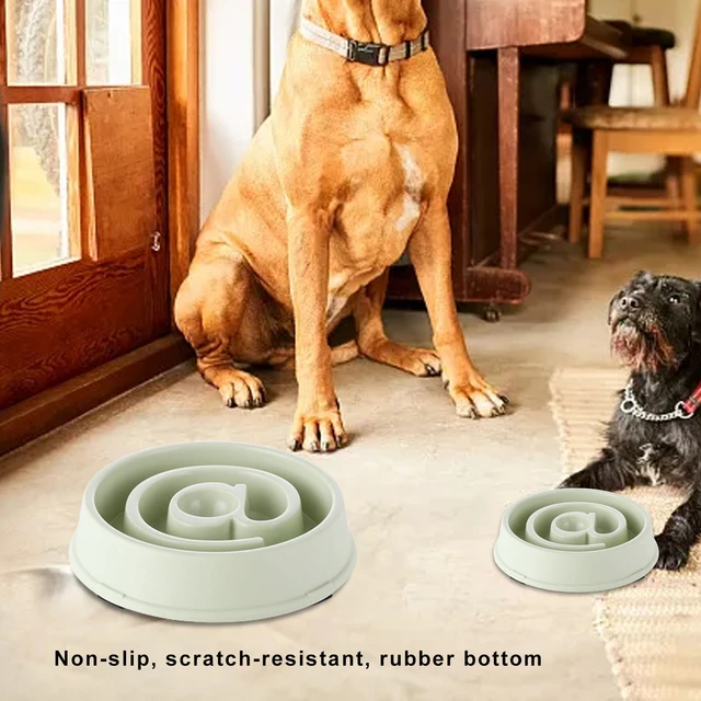 Slow Feeder Dog Bowls for Large Medium Dog Non Slip Maze Puzzle