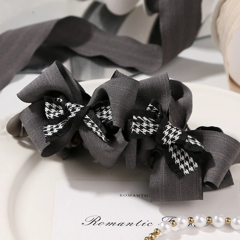 Nastro in tessuto a righe 30MM 45MM per fiocchi fai da te, accessori per scrunchie, confezioni regalo, bouquet, nastro a righe sottili - immagine 5