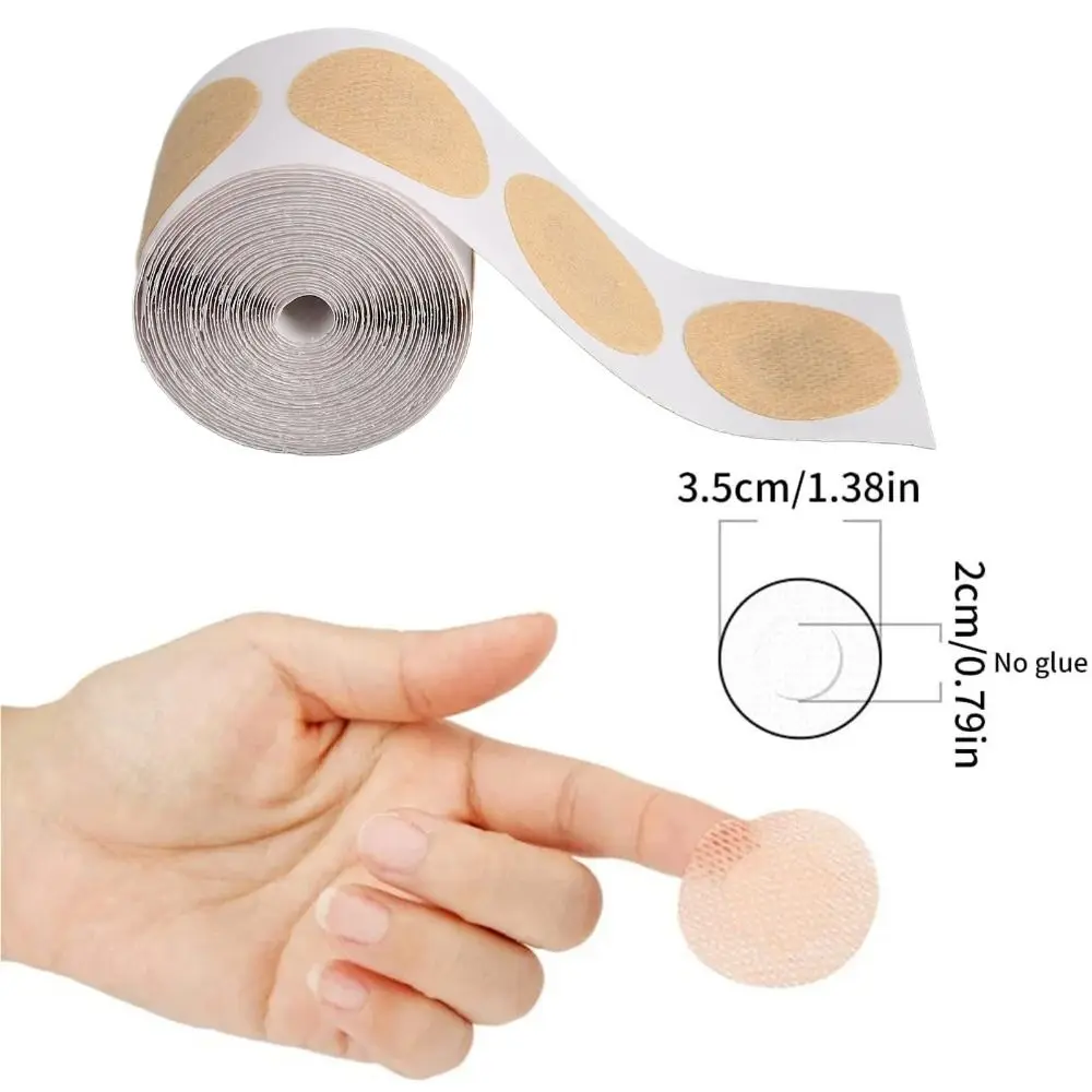 100pcs Traceless Men Nipple Cover Waterproof Breathable Chest Sticker Reusable Sweatproof Breast Patch Outdoor Activities