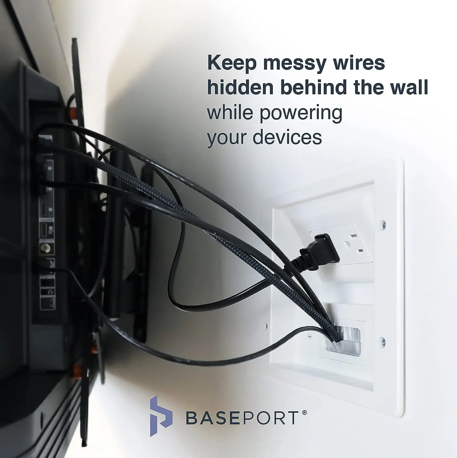 Channel Cable Management,desk Wire Manager,cable Trunking,tv Cable Routing  Slot,wall-mounted Cable Organizer,hide Wires Computer - Wiring Ducts -  AliExpress