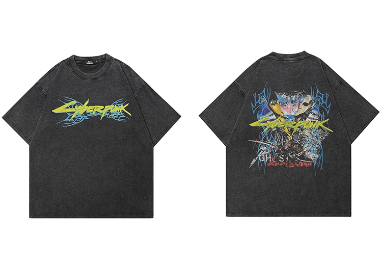 Anime Devil Graphic T-Shirt S84b074db09114f72a70d01e810562dfep