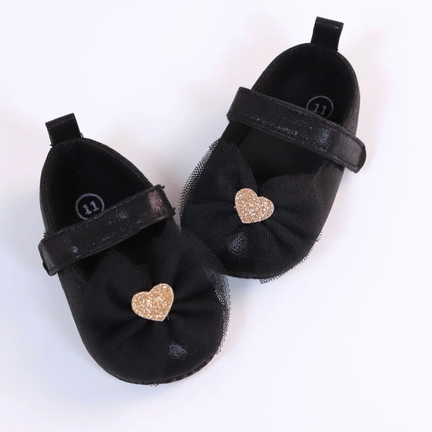 Baby Step Shoes Baby's First Pair of Toddler Shoes Baby Breathable Non-slip Girls Fashion Princess Lace Style