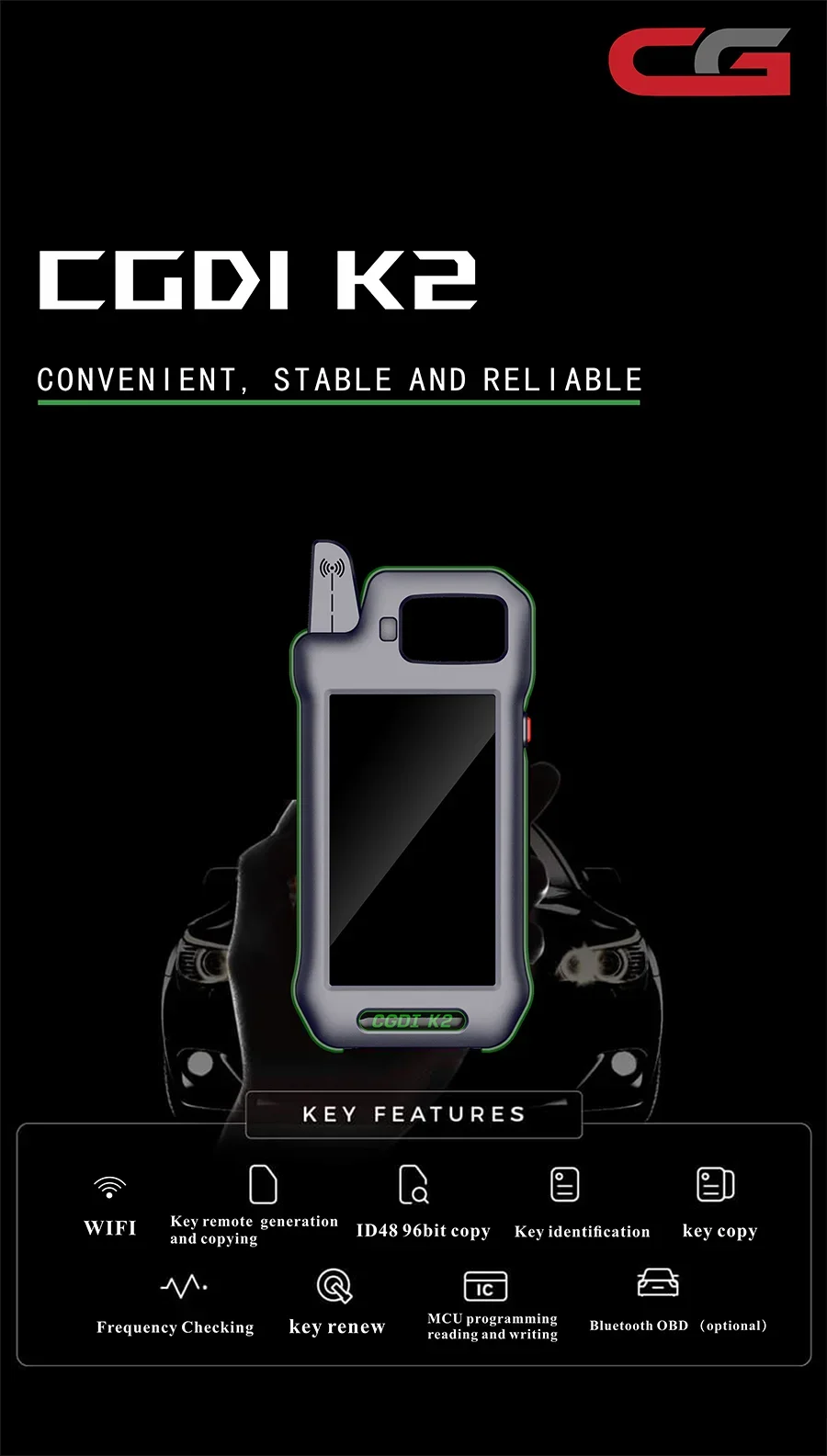 CGDI K2 Wifi Professional Multi-functional 