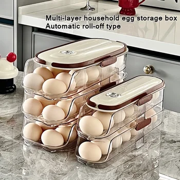 Multi-Layer Rolling Egg Storage Box 1