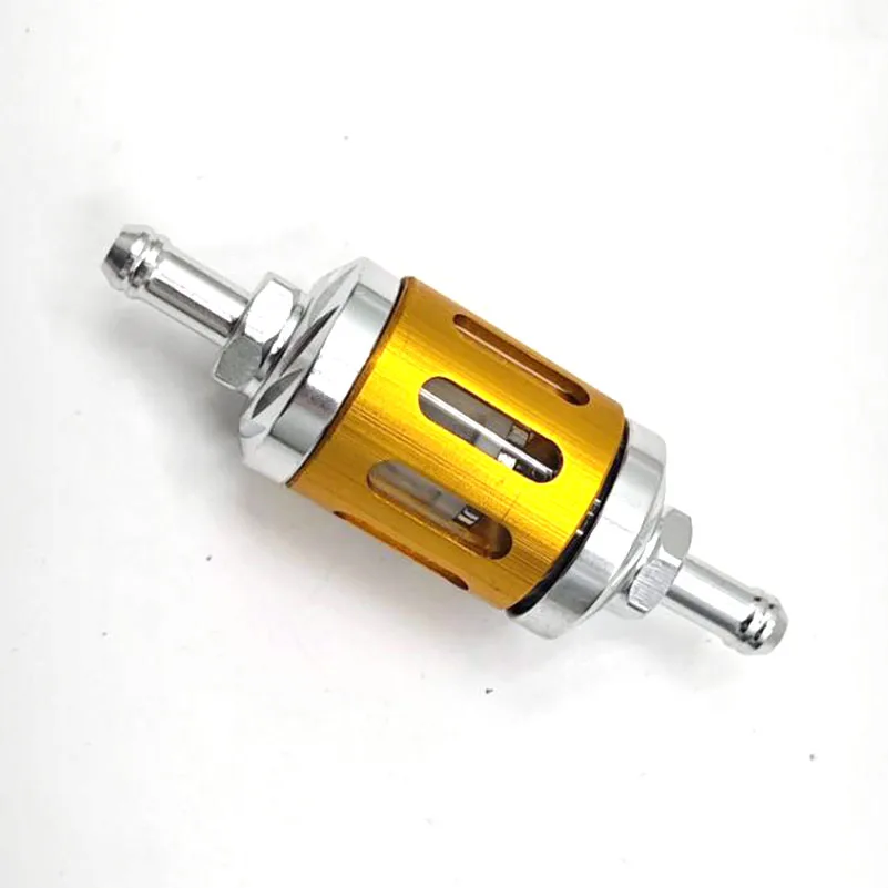 Filtre à Essence & Huile Moto Alconstar – Filetage 6mm Ou 8mm, Alliage Aluminium CNC – Compatible VTT, Honda, Kawasaki, Yamaha, Suzuki