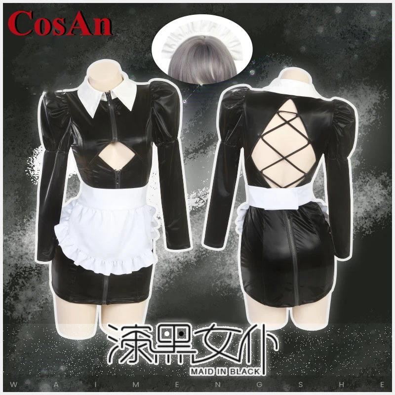 

CosAn Original Design Maid Dress Cosplay Costume Europe Type Sweet Lovely OL Uniform Activity Party Role Play Clothing