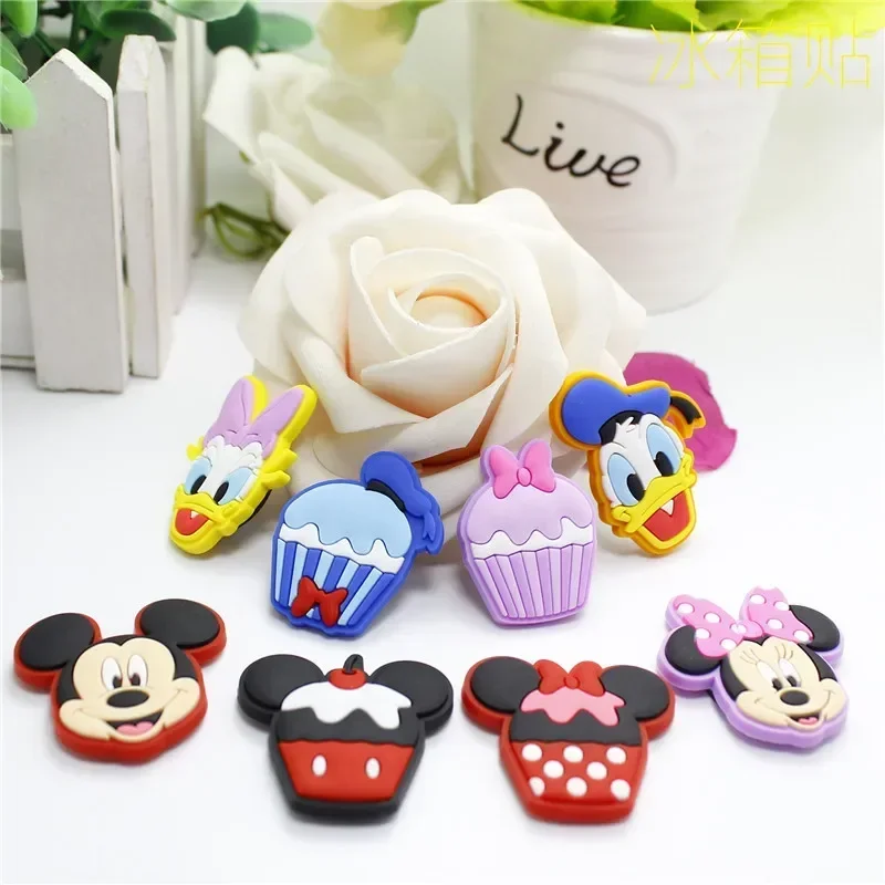 Magnetic Fridge Stickers Refrigerator Decor 8PCS Set Mickey Mouse Fridge Magnet Home Decore