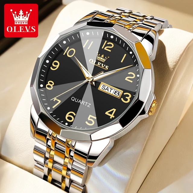 Olevs Lederarmband FÃ¼r Herrenuhr OLEVS Elegant Ladies Watch