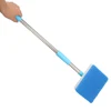 180° adjustable Double-Sided Sponge Cleaning Brush Cleaner Scrubber Aquarium Fish Tank Glass Window Algae Super Long Handle 6