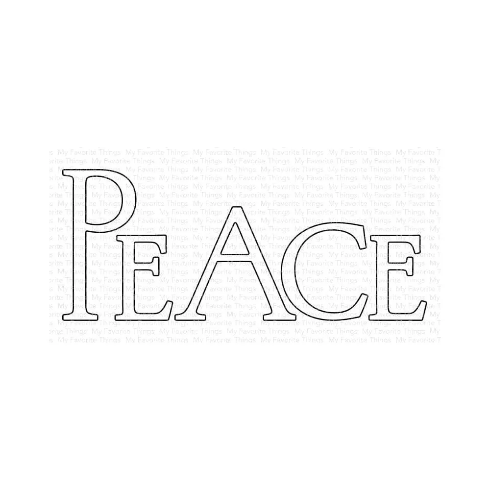 

Peace Words Cutting Dies Scrapbooking for October 2022 New Paper Making Embossing Frames Card Set no Clear Stamps