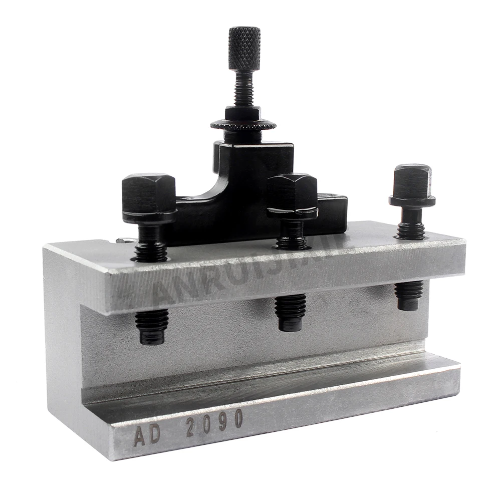 Quick-change Tool Holder Set European A type German-Style 20x20mm Lathe Fixture Set for Bed Swing 200-350mm QCTP Turret Kits Tool Holder Lathe Tool Holder