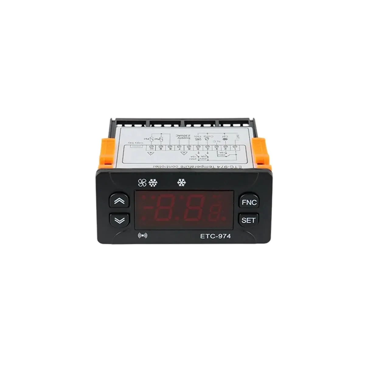 A49T ETC-974 온도 조절기 냉장고 제상 가열 제어 온도 조절기(듀얼 센서 220V 포함)