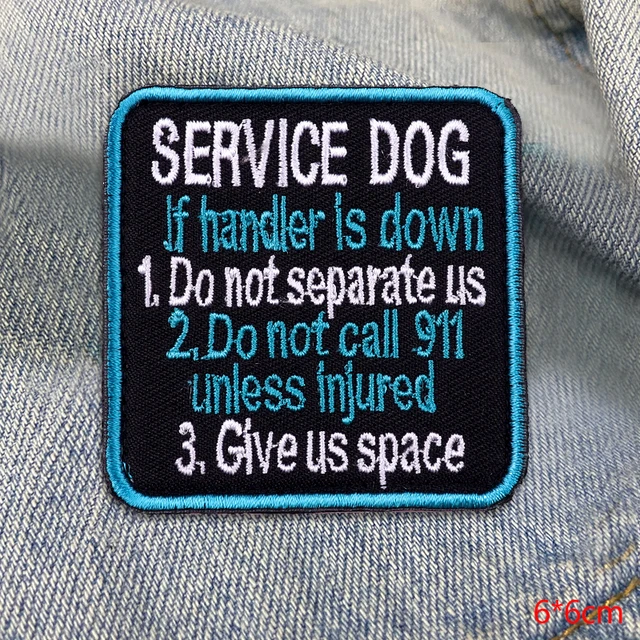 Medical Hook Loop Patch Embroidered Patches On Clothes Jacket Medical Alert  Service Badges Patches For Clothing Sewing Patch Diy - Patches - AliExpress