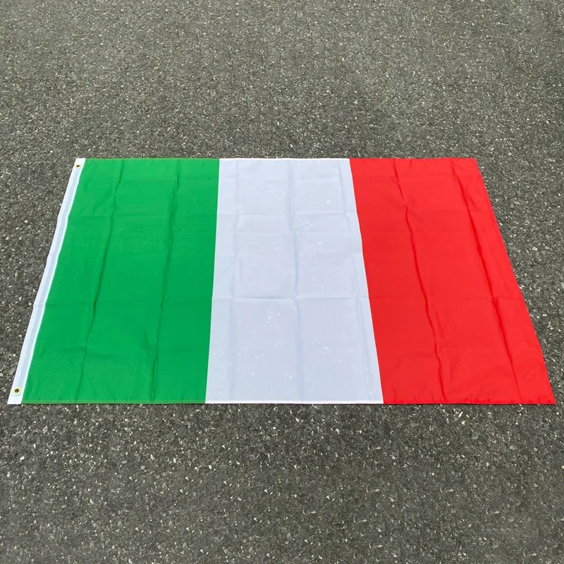 

90*150cm ITALY Flag Polyester Flag Banner for Festival Home Decoration