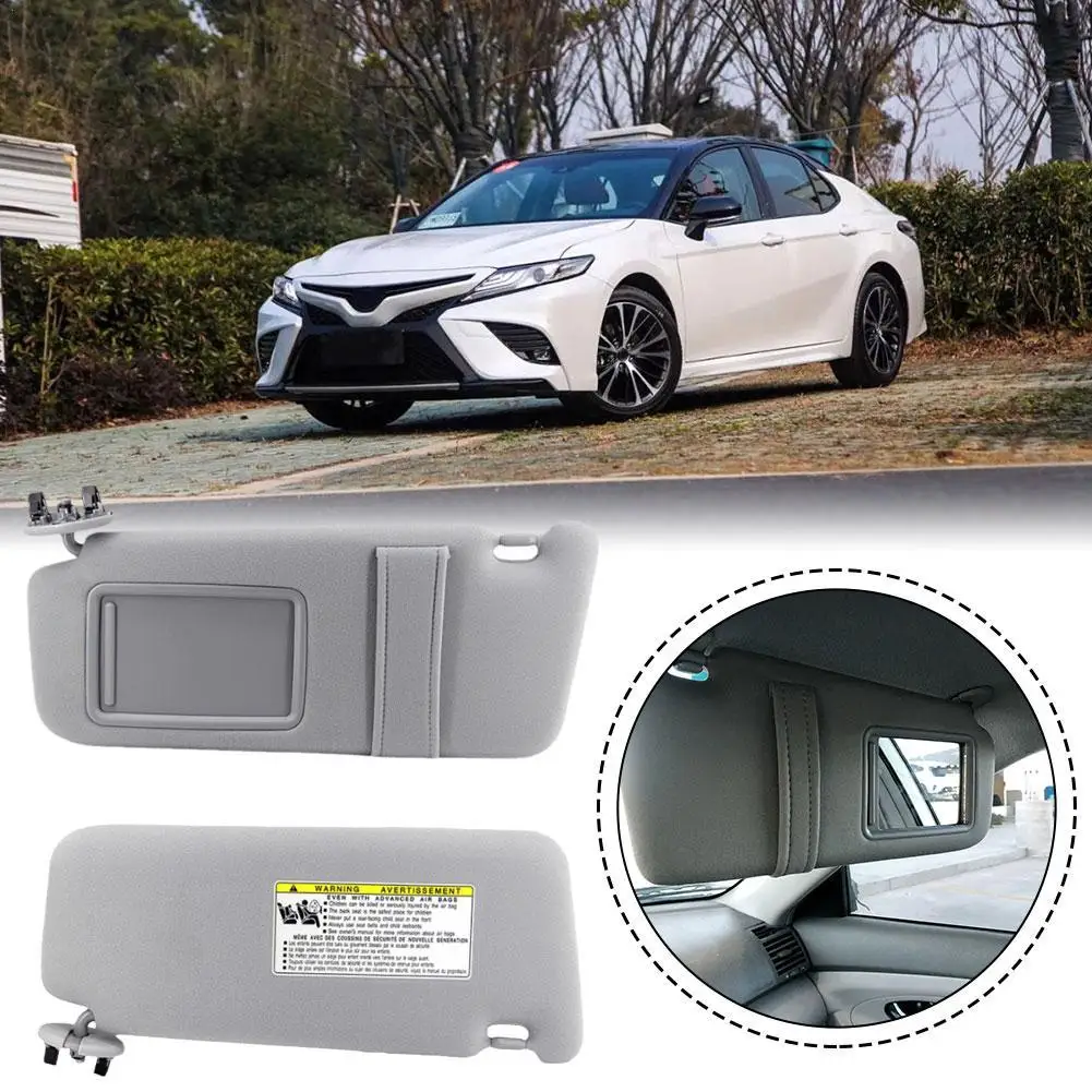 

2pcs Car Makeup Mirror Portable Auto Windshield Sun-Shading Visor HD Mirror Car Interior Universal Car-styling for Toyota Camry