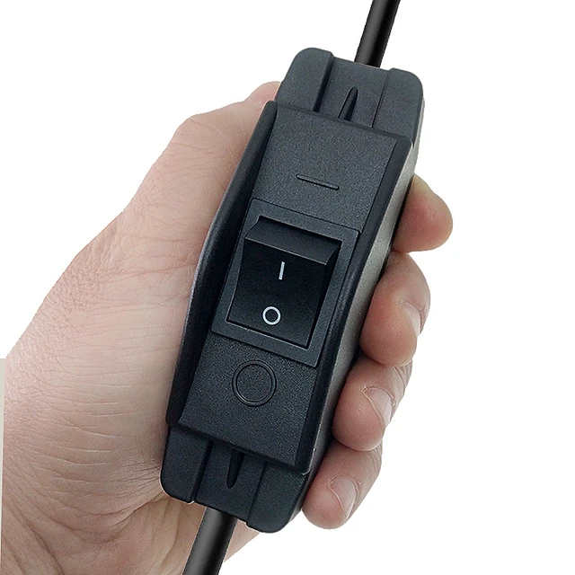 Cable De Lampara Con Interruptor INTERRUPTOR DE PANEL ON-OFF 12A-250V ...