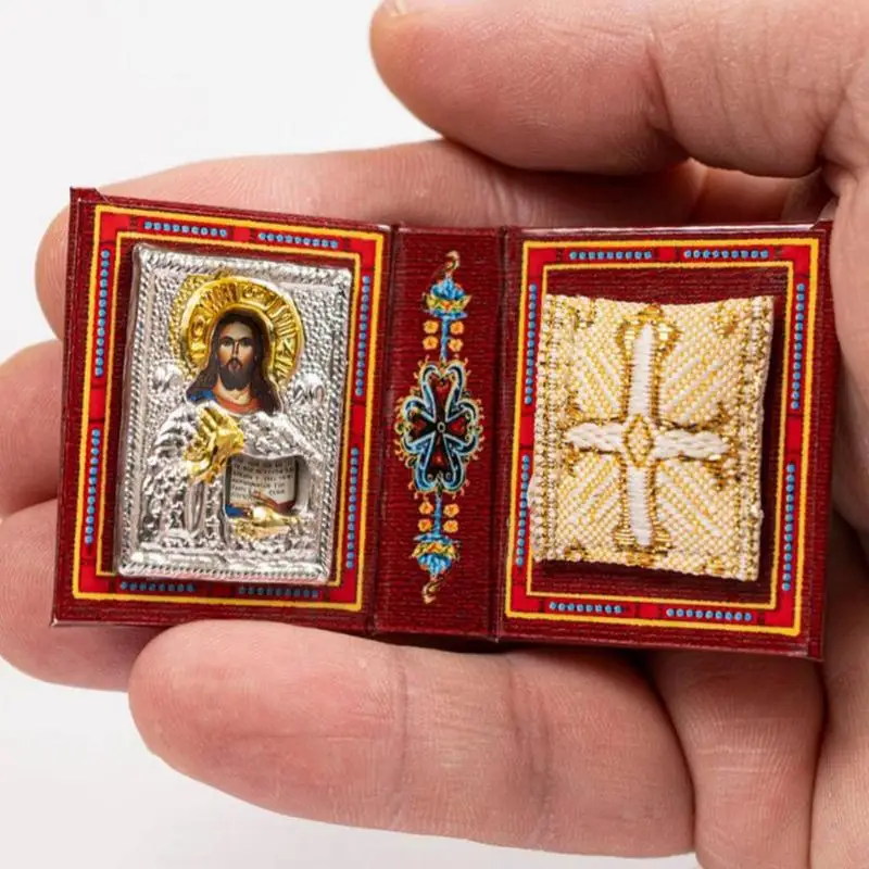 Little Gospel Amulet Decoration Christian Prayer Amulets Little Gospel With Jesus Christ Prayer Amulet For Baptisms