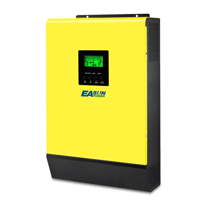 Easun Power 5Kva Mppt 450Vdc Pv Input 220V 48V 5Kw On Off Grid Tie Inverter Solare Ibrido