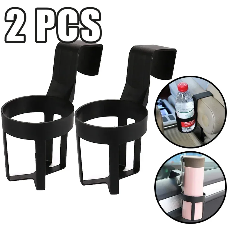 Black ABS Car Drink Holder Beverage Mount