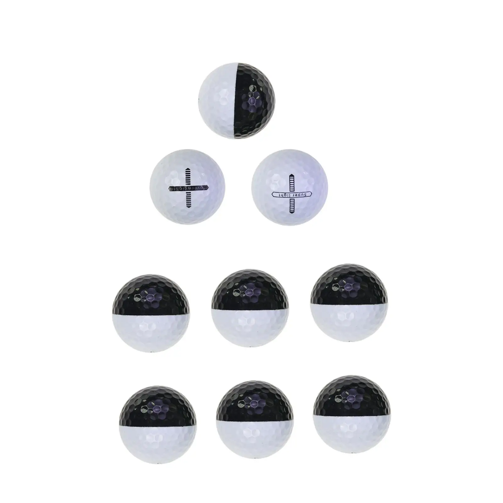 

Golf Putting Balls Beginners Adult Learning Tool Premium Synthetic Rubber Golf