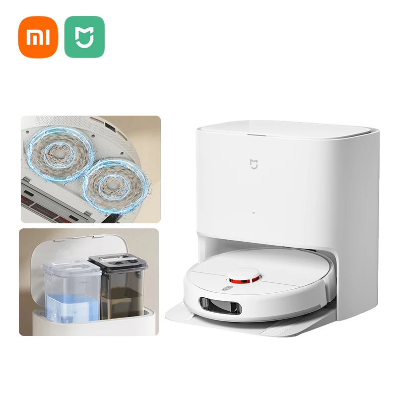 XIAOMI MIJIA Self Cleaning Robot Mop 2 Smart For Home Sweeping High
