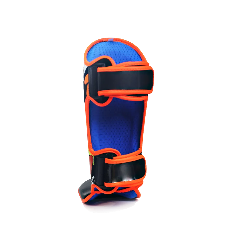 BN 3-11Y Kids Ankle Support Leg Leggings Boxing Shin Guards MMA Muay Thai Karate Kickboxing Legs Protector Training Equipment EO kickboxing shin guards kickboxing leg guards