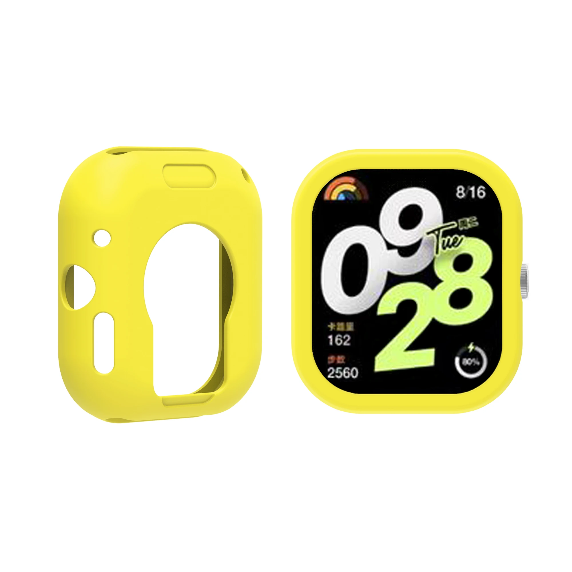 Shockproof and Anti-Scratch Protective Smartwatch Case - Lightweight and Durable Cover